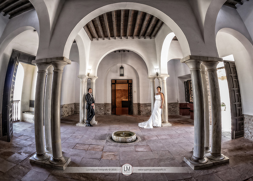 Fotógrafos Jódar fotos de boda en la alcazaba de almería