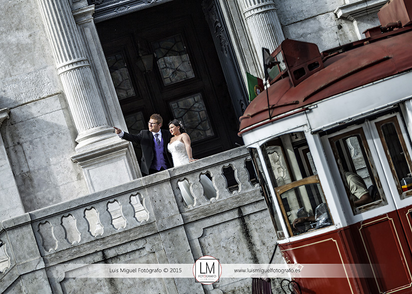 Fotógrafo de bodas en Lisboa con boda de Linares